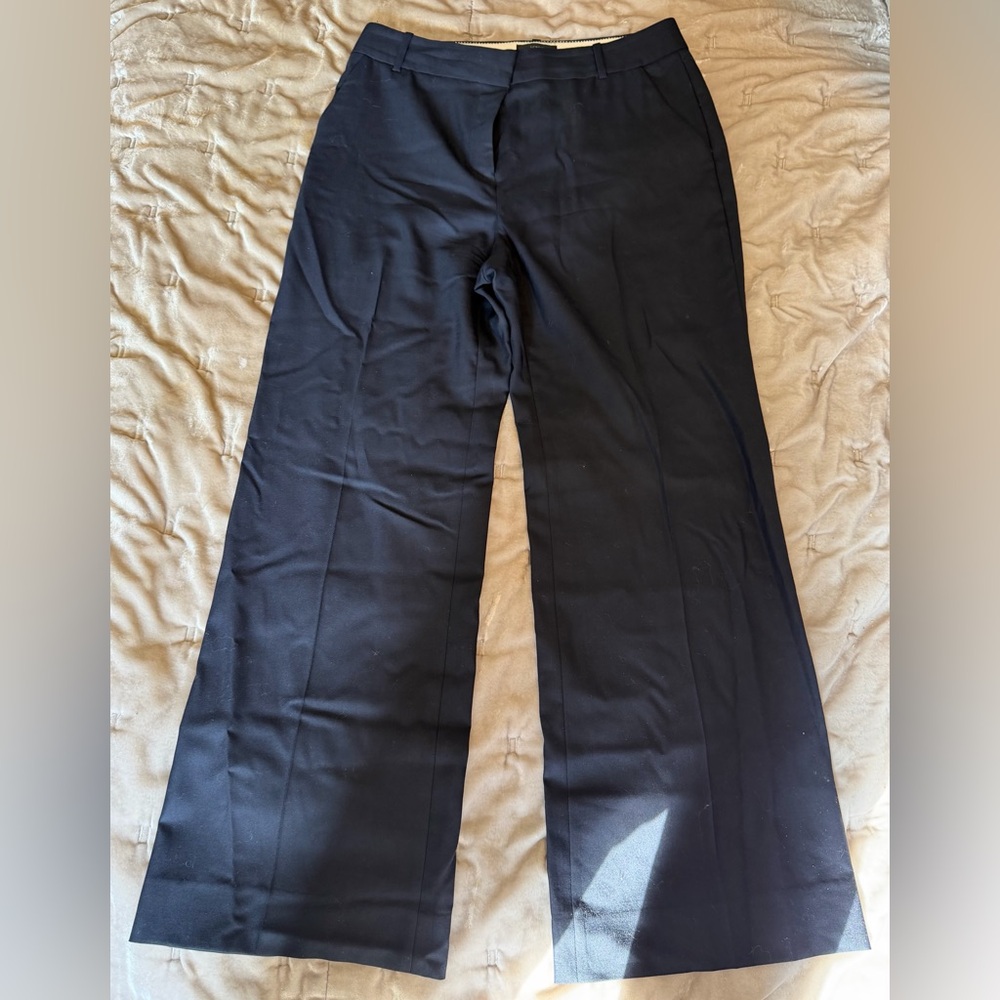 Classic  Wide-Leg Dress Pants